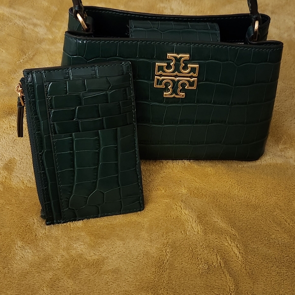 Tory Burch mini bag and matching wallet - Picture 2 of 6